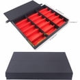 thumbnail image 7 of Eyeglasses Sunglasses Display Stand Holder Rack Case, Eyeglass Display Box Sunglass Stand for Multiple Glasses(18Pairs), Eyewear Eye Glass Display Sunglass Rack Tabletop Organizer, 7 of 7