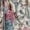 Apricot, variant on Maxi Skirts for Women 2025 Summer Boho Long Flowy Floral Elastic High Waist Skirt Casual Travel Skirt L