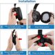thumbnail image 4 of Comfort Mesh Fabric Replacement Ear Pads for JBL Live 650 BTNC, Lifestyle E65BTNC, Duet NC, Live 660 BTNC Ear Cushions, Repair Parts (Black), 4 of 5