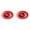 Red, variant on ZOURIH Round Chip and Dip Serving Divided Serving Platter Appetizers and Cheeses Serving Tray White Compartment Dishes for Party,Christmas,Dessert,Fruit,Candy,9-inch(White)