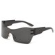 thumbnail image 1 of Gafas de sol con visera, estilo envolvente, para mujeres y hombres, para disfraces, fiestas, festivales, cosplay con protección UV400, 1 of 5