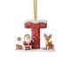 thumbnail image 1 of Decoraciones de Árbol de Navidad 2D Acrílico Decoración Carta Colgante con 26 Letras Diy Navidad Decoración Del Hogar Ornamentos Del Árbol de Navidad, 1 of 1
