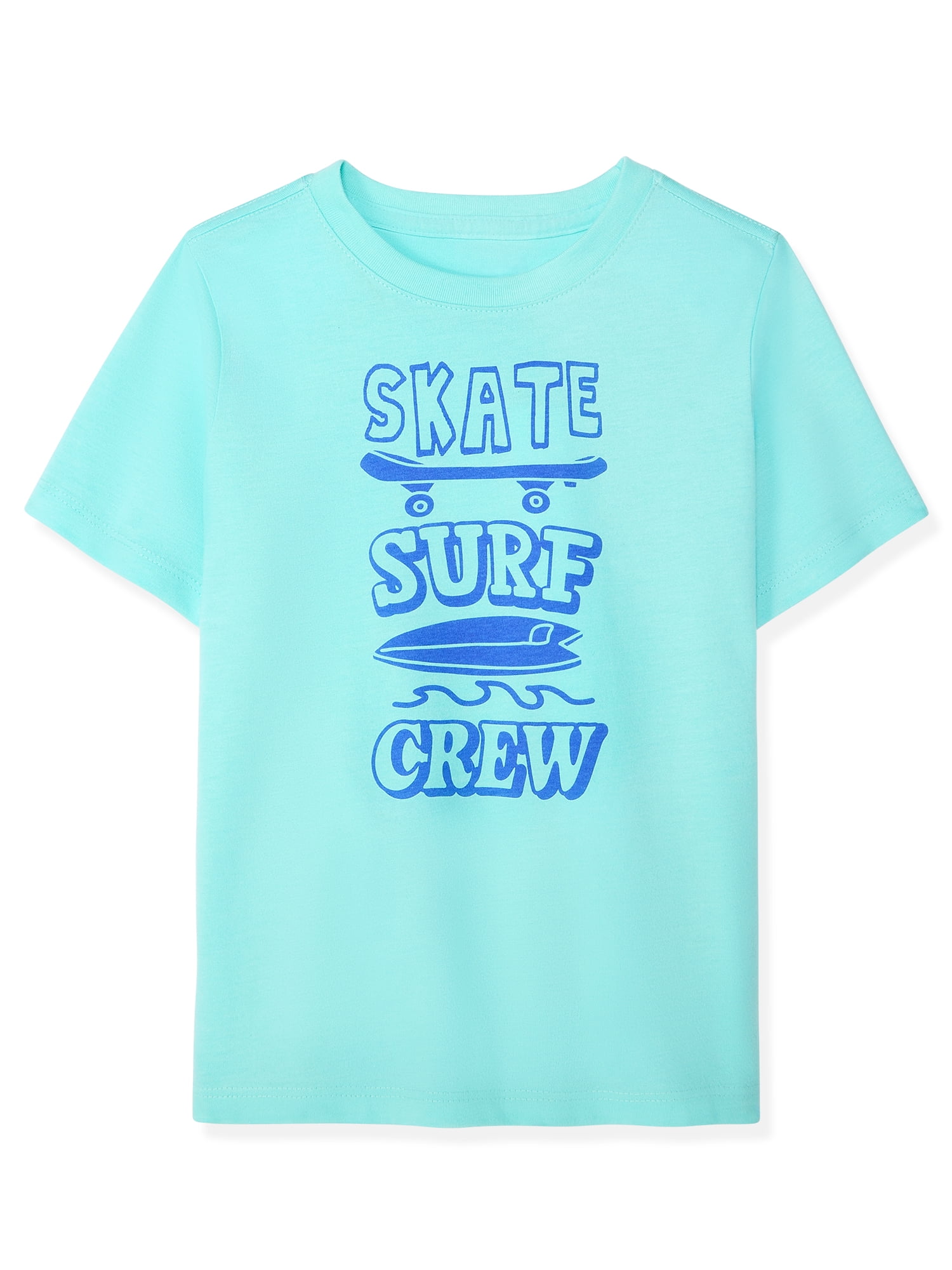Garanimals Newborn, Baby & Toddler Boy Cotton Short-Sleeve Graphic T-Shirts, 3-Pack, Sizes 0-6T