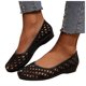 thumbnail image 2 of MKLEKYY Sandalias de Plástico para Mujer, Zapatos Casuales de Moda, Nuevo Patrón, Color Sólido, Cuña Hueca, Cómodas y Sin Sandalias, 2 of 4