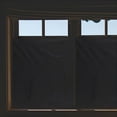 thumbnail image 4 of LAMIRO Self Adhesive Curtain White Curtains Blackout Blinds Balcony Sunshade Blackout Shades Window Blackout Cover Travel, 4 of 7