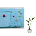 thumbnail image 4 of GOOHOCHY 70x55cm Cojín de verano para mascotas Estera fresca para dormir Perros Gatos Camas de enfriamiento de verano Estera para dormir Almohadilla de disipación de calor (Azul), 4 of 8