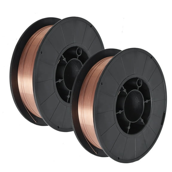 findmall 2 Roll 0.030" (0.8mm) ER70S-6 Mild Steel MIG Welding Wire 11-lbs Spool