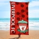 thumbnail image 1 of Football fan souvenir Liverpool beach towel, absorbent towel, sweat towel, 1 of 5