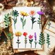 thumbnail image 3 of Troqueles de corte de metal para plantas, hojas y flores; plantilla para troquelar marcos; plantilla para troquelar hierbas; troquel de acero al carbono para repujado., 3 of 9