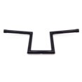 thumbnail image 2 of HTTMT- 1in. Old School Narrow Z Handlebar 6in. Black Compatible with Honda Yamaha Harley Chopper Bobber, 2 of 7