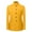 Yellow, variant on Men's New Style Mandarin Collar Suit Jacket Single-Breasted Business Casual Slim Tuxedo Blazer Coat with Pockets Yellow XL