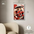 thumbnail image 5 of Stunning In Red II Canvas Retro Art Prints by Art Remedy, White Frame, 16" x 24", 5 of 7