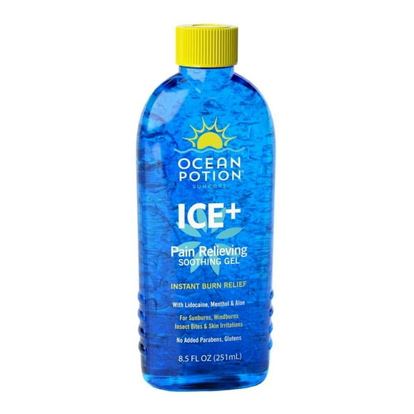Gel refrescante Ocean potion burn relief gel w/lidocaine 8.5 oz