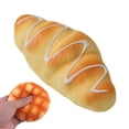 thumbnail image 1 of Simulation Bread Food Big Squishy Stress Relief Toy Slow Rebound Decompression Bread Toy, 1 of 7