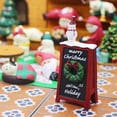 thumbnail image 2 of HEVIRGO Xmas Decoration Realistic Looking Smooth Edge Eco-friendly Compact Size Multipurpose Enhance Atmosphere Resin Mini Rug Sleigh Statue Decoration Party Favor for Home, 2 of 10