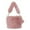 Pink, variant on TechWave Women's Solid Color Hair Bag Armpit Bag Handbag Crossbody Small Reusable Tote Bag Tote Bag Bulk Mini Tote Bag Large Lunch Tote Canvas Handbag Mesh Beach Tote Womens Shoulder Handbag Tote A