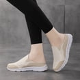 thumbnail image 6 of NOKIO Breathable Women'S Athletic Shoes Chic Women'S Breathable Slip-On Espadrilles Women's New Style Comfortable Wrap Half Slipper Flat Bottom Soft Mesh Sports Casual Shoes, 6 of 8