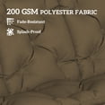 thumbnail image 4 of Outsunny Bench Cushion Water-Repellent, Khaki, 4 of 10