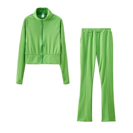 

Tejiojio Fall Clearance Women Pajamas Print Sets Leisure Wear Lounge Wear Suit Home Tops+Pants