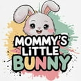 thumbnail image 3 of CafePress - Mommy's Little Bunny Kids Baseball T Shirt - Kids Cotton Baseball Jersey, 3/4 Sleeve Shirt, 3 of 4