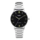thumbnail image 3 of Reloj pulsera Casio MTP-VT01 con correa de acero inoxidable color plateado - fondo negro, 3 of 8