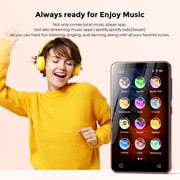 Innioasis Digital Device, 160GB MP3 Player with Bluetooth, S4 WiFi Music Player, 4 Android MP4 for Kids (Black_Red)
