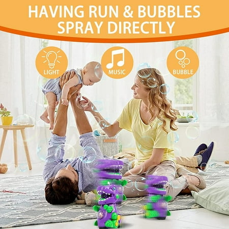 Walking Dinosaur Bubble Machine main image 1