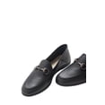 thumbnail image 3 of Penny - Mocasines Horsebit De Cuero Negro negro 24 CM, 3 of 9