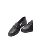 thumbnail image 3 of Penny - Mocasines Horsebit De Cuero Negro negro 24.5 CM, 3 of 9