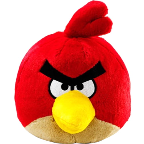 foto drijvend preambule Angry Birds Red Bird Plush Toy - Walmart.com