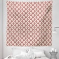 thumbnail image 1 of Damask Tapestry, Oriental Talavera Pottery Pattern Spanish Eastern Repetitive Design Illustration, Fabric Wall Hanging Decor for Bedroom Living Room Dorm, 5 Sizes, Eggshell Ruby, by Ambesonne, 1 of 1