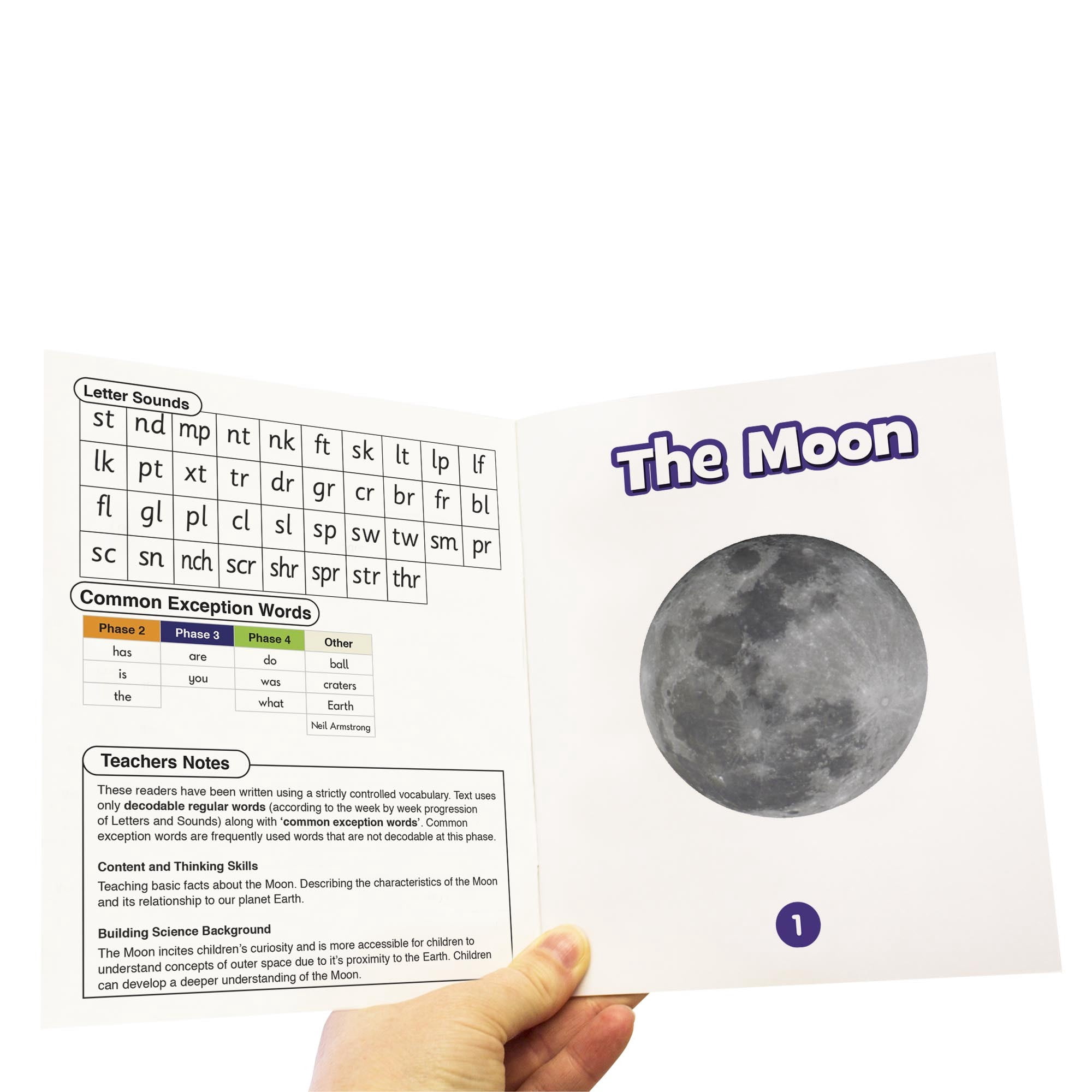 Junior Learning Science Decodables Phase 4 Non-Fiction Educational Learning Set -Earth Science