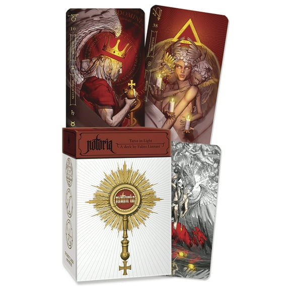 Goetia Tarot Notoria: Tarot in Light, (Hardcover)