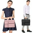 thumbnail image 7 of Business Laptop Shoulder Bag 13.3 14 15.6 16 inch for MacBook Air 15 M2 A2941 Case Dell HP Asus Notebook Briefcase for Women Men (Pink,15-16 inch), 7 of 7