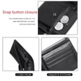 thumbnail image 5 of Genuine Leather Wallet for Men RFID Blocking Bifold Style Large Capacity with Card Slots Gift Box Father’s Day Gift for Dad, Black, 5 of 9