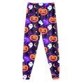 thumbnail image 6 of Futezty Toddler Boys Girls Pajamas Sets Halloween Pattern Kids 2 Piece Pj's Long Sleeve Crew Neck Tops and Pants Clothes Set Night Sleepwear 2T-9T, 6 of 7