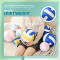 thumbnail image 2 of UPGRATOR comfortable to touch Volleyball Plush Toy Blue Cloth 1Pack, 2 of 8