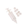 thumbnail image 1 of Injueey Juego de jeringas para decoración de pasteles, molde de prensa para galletas con 8 estilos de boquilla para pasteles, glaseado, decoración de Utensilios de cocina Injueey HA021872-00, 1 of 6