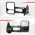 thumbnail image 3 of DNA Motoring For 07-14 Silverado Sierra Driver Left Side LED Signal Towing Mirror w/Powered+Heated, 3 of 11