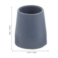 thumbnail image 2 of LOLIPPYY 4Pcs Grey Rubber Feet For Shower Chair Accessories With Non-Slip Feature, 2 of 8
