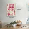 thumbnail image 2 of Kdxio Ace Of Diamonds Lady Pattern Canvas Wall Art 12x16 Inches - Waterproof HD Print Solid Wood Frame for Living Room & Bathroom,Vertical, 2 of 8
