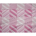 thumbnail image 4 of oneOone Tissu Polyester Lycra Rayé Imprimé Géométrique BTY 56 Pouces de Large, 4 of 4