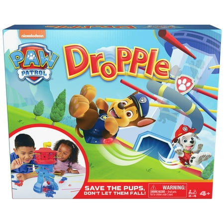 Spin Master Games, PAW Patrol Dropple, PAW Patrol Game, Ages 4+