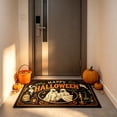 thumbnail image 4 of TanSiDing Halloween Mat, Soft Polyester Fleece Bathroom Floor Mat, Non-Slip Ghost Pattern Carpet, Decorative Entryway Rug for Spooky Home Decor 60*40cm, 4 of 6