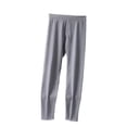 thumbnail image 3 of Blekii Men's Thermal Leggings, Fleece Lined Base Layer Pants for Winter, Thickened Warm Tights for Under Clothes, Slim Fit Compression Pants, Essential Cold Weather Layer for, 3 of 4