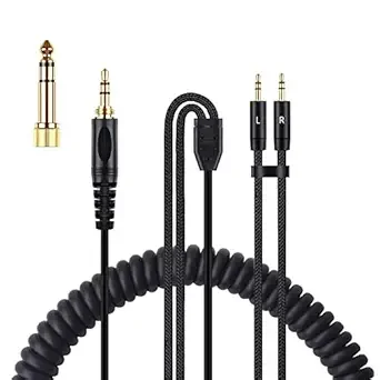 Xivip HE400i Replacement Cable, Compatible with Hifiman HE400S, HE-400i(2.5mm Plug Version), HE560, HE-350, HE1000, HE1000 V2 Headphone, 5.9Ft to 16Ft (Dual 2.5mm Plugs)