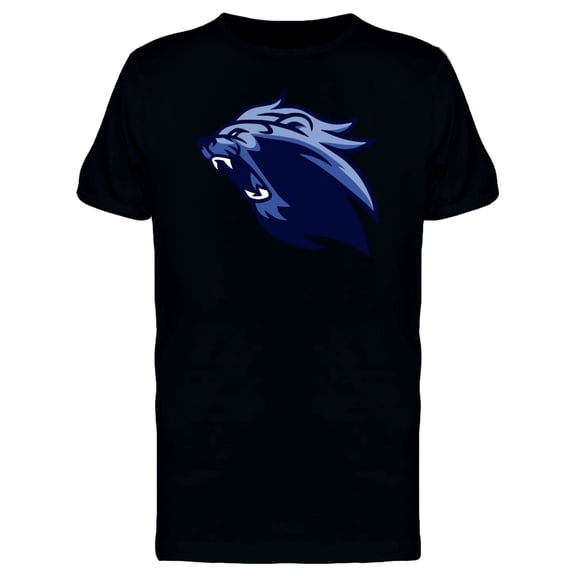 Cool Angry Lion Mascot T-Shirt Men -Image by Shutterstock, Male 4X-Large