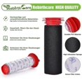 thumbnail image 2 of Pack Replacement Filters For Bosch Athlet Bch6petgb, Bch61840gb Cordless Vacuum Cleaner - Washable Main Filter + Foam Insert, 2 of 3