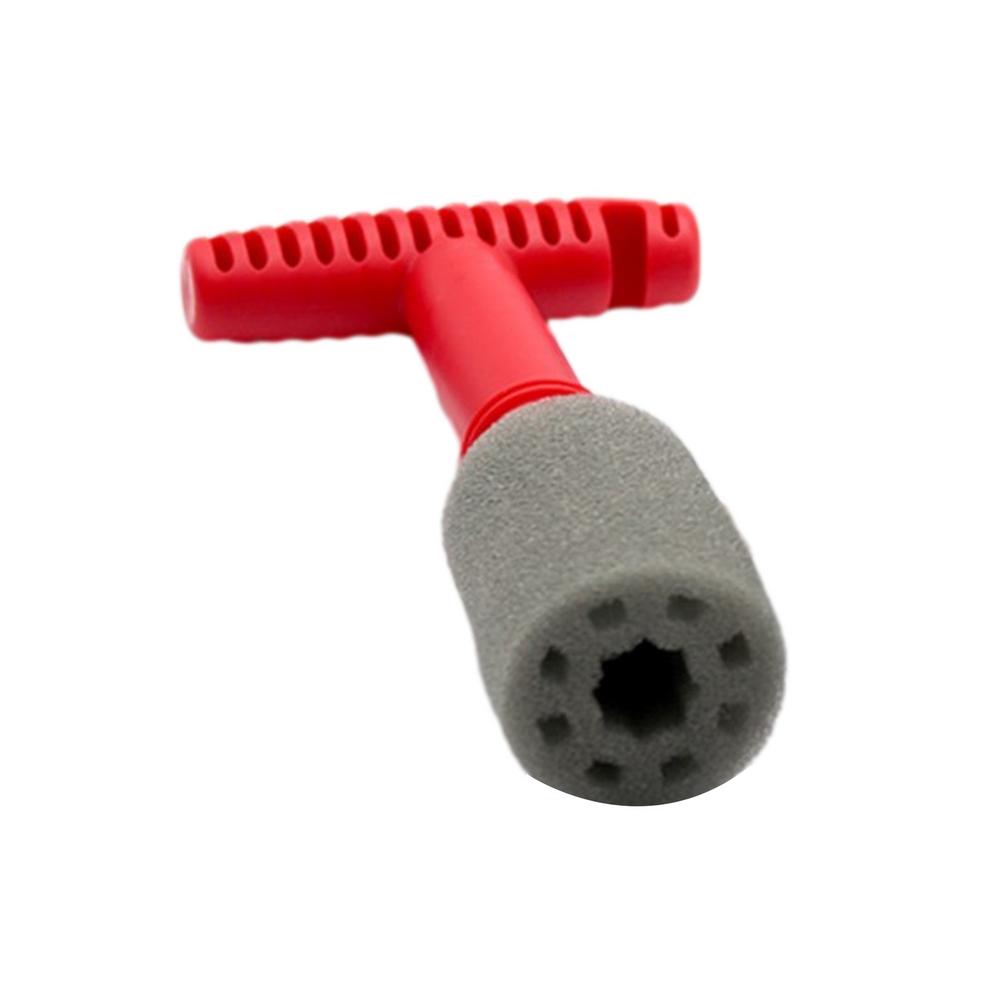 Wheel Lug Nut Cleaning Polishing Brush with Handle and Insert