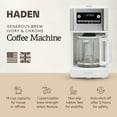 thumbnail image 3 of Haden Generous Brew 14 Cup Programmable Digital Coffee Maker, Ivory/Chrome, 3 of 10